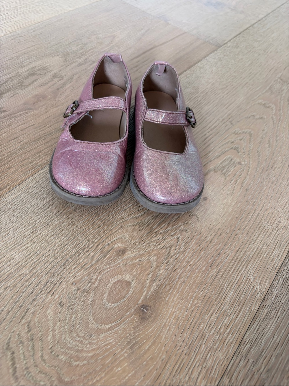 Old Navy Shimmery Pink Mary Jane Shoes
